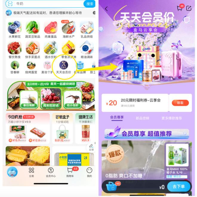 盒马把“X会员店”搬到线上(图1)